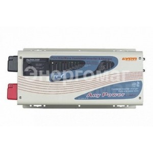 Бесперебойник гибридный для дома Any Power APS 1012 1000W 12 V  с внешней АКБ мощность 1кВт